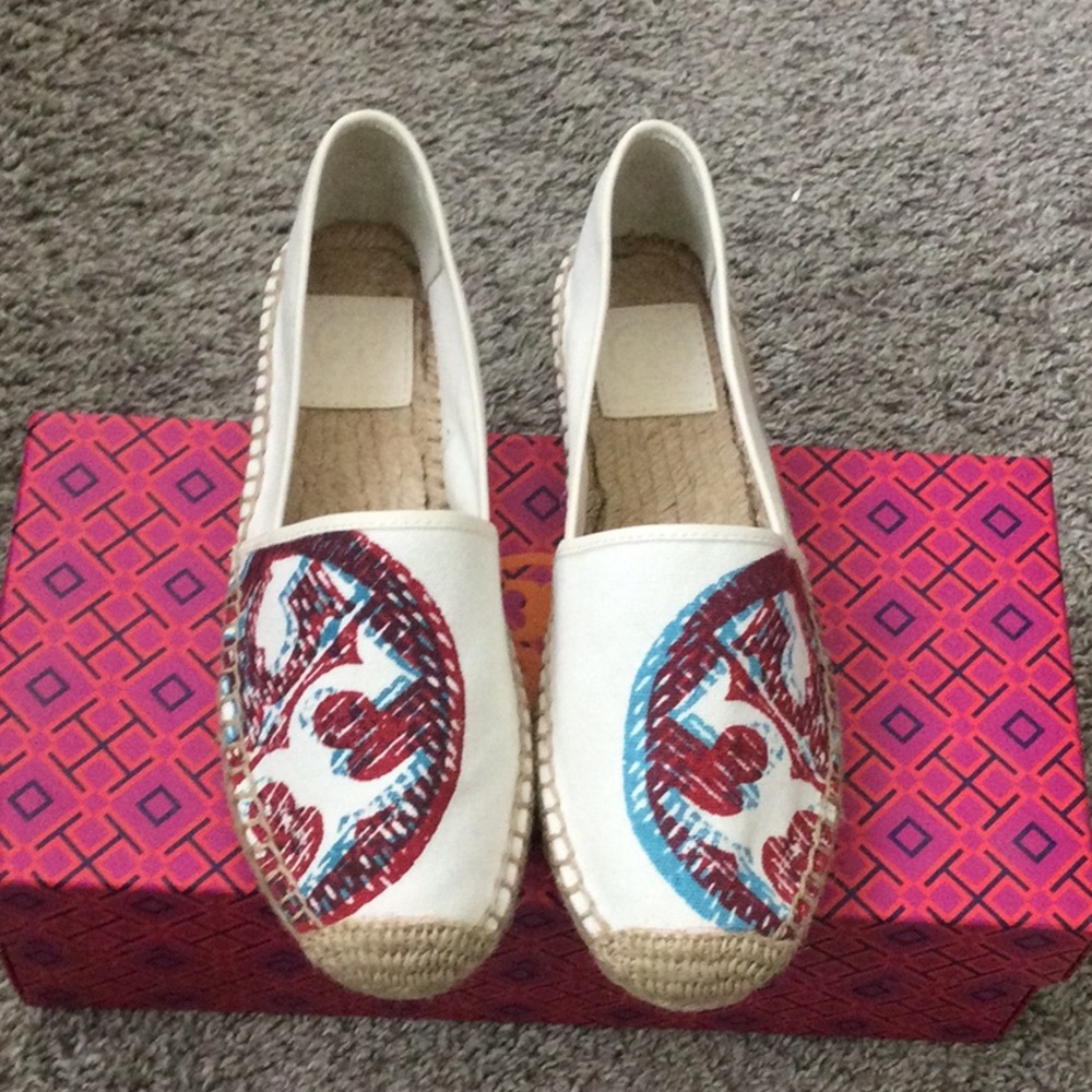 NIB Tory Burch espadrilles